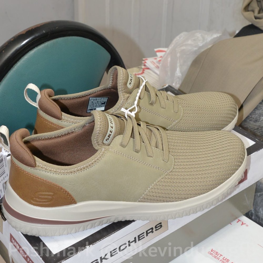 Skechers men shoes Taupe color